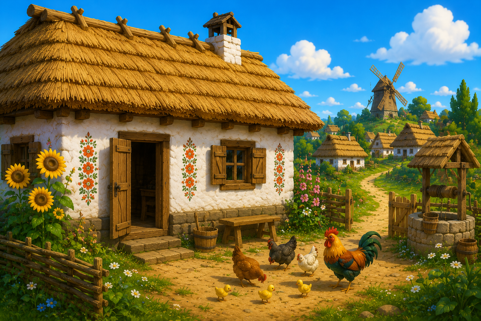 The Pea Farmer's Cottage in The Legends of Kotyhoroshko